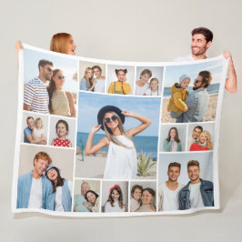 Manta Polar Crear su propio Collage de fotos de 15