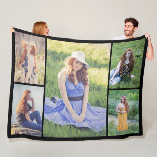 Manta Polar Crear su propio Collage de fotos de 5