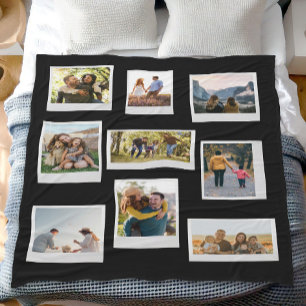 Manta Polar Crear su propio Collage de fotos Personalizado ret