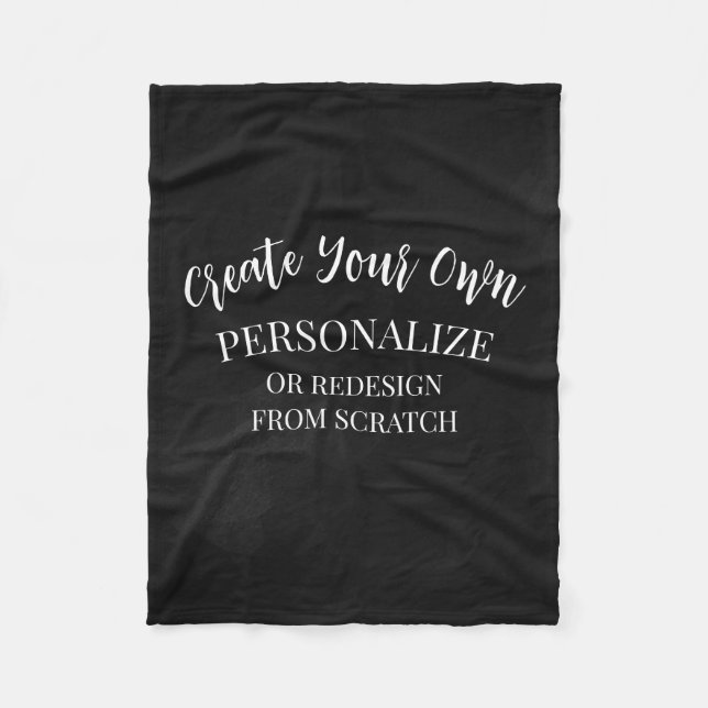 Manta Polar Crear un Personalizado (Anverso)
