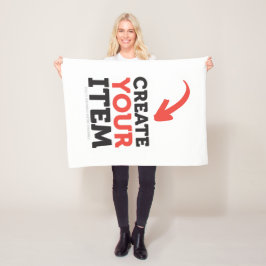 Manta Polar CREATE-YOUR-OWN DIY Custom upload your design Baby