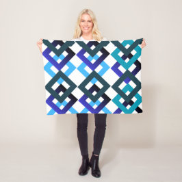Manta Polar Creative geometry blue tones