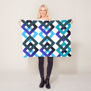 Manta Polar Creative geometry blue tones
