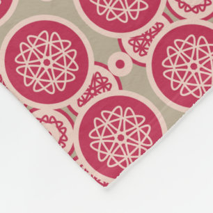 Manta Polar Crecimiento nuclear - magenta sobre el tinte - sin