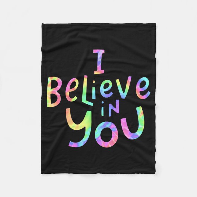 Manta Polar Cree En Usted - Docentes Prueba Día Idea 2 (Anverso)