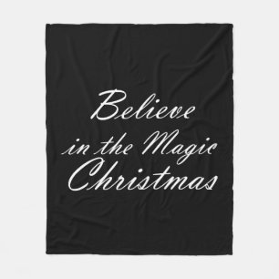 Manta Polar Creer en la magia de los Navidades