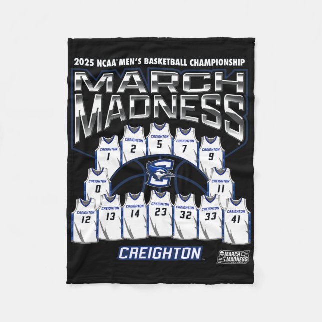 Manta Polar Creighton March Madness 2025 Men's Sketll Nil  (Anverso)