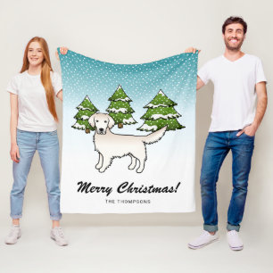 Manta Polar Crema De Oro En Inglés Recuperador En Invierno Y T