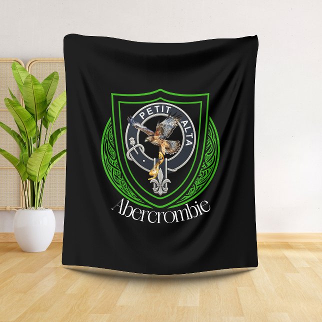 Manta Polar Crest del Clan Escocés Abercrombie (Subido por el creador)