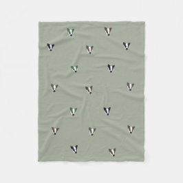 Manta Polar Criatura del arbolado del tejón