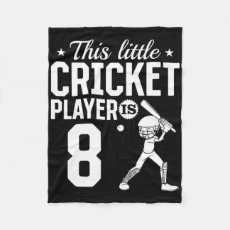 Manta Polar Cricket Player Is 8 Years - 8th Birthday Cricket P