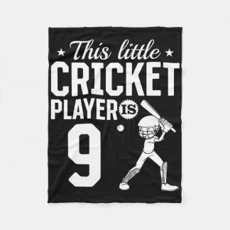 Manta Polar Cricket Player Is 9 Years - 9th Birthday Cricket P