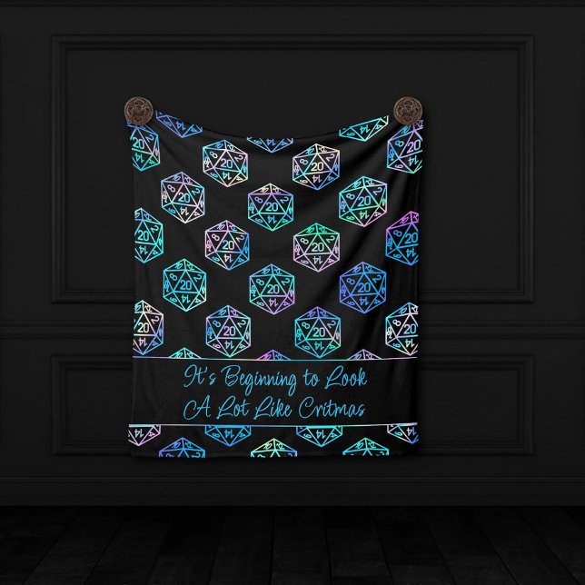 Manta Polar Crímenes de RPG | Jugador de rol Holo Retro Tablet (Subido por el creador)