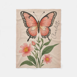 Manta Polar Crimson Serenade Personalizada