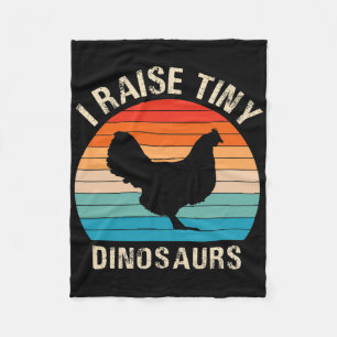 Manta Polar Crío Dinosaurios Pequeños-regalo Divertido de Poll