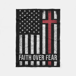 Manta Polar Cristianismo Nosotros Bandera De Estados Unidos Am