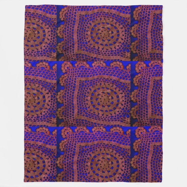 Manta Polar Crochet (Anverso)