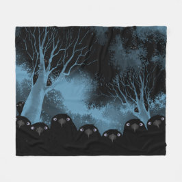 Manta Polar Crow Fleece Blanket