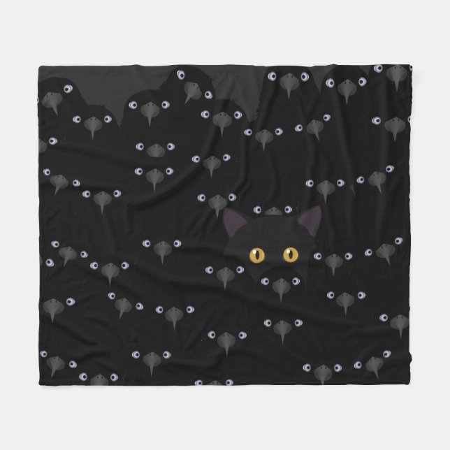 Manta Polar Crow Fleece Blanket (Frente (Horizontal))