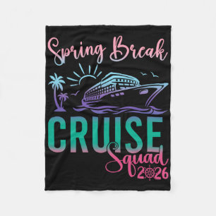 Manta Polar Crucero de vacaciones de primavera 2026 Squad Viaj