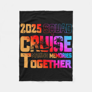 Manta Polar Crucero en cuadrilla 2025 Creando recuerdos juntos