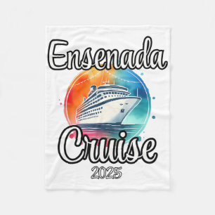 Manta Polar Crucero Ensenada 2025 Hombres Vacaciones Familiare