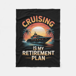 Manta Polar Crucero Es Mi Plan De Jubilación Divertido Crucero