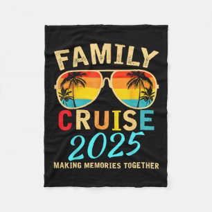 Manta Polar Crucero Familiar 2025 Playa Combinando Vacaciones