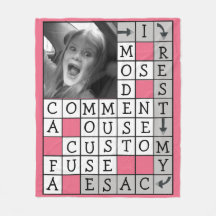 Crucigrama personalizado con texto y foto Personal