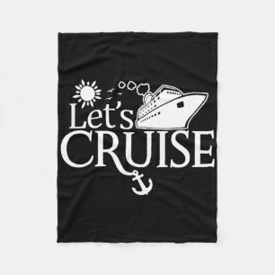 Manta Polar Cruise Hombres Mujeres Niños Vacacionales Familia