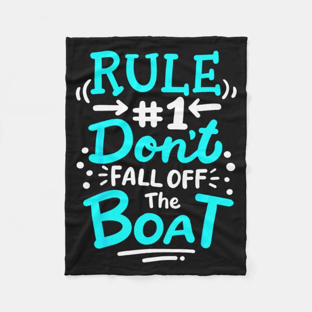 Manta Polar Cruise Rule #1 Don't Fall Off The Boat  (Anverso)