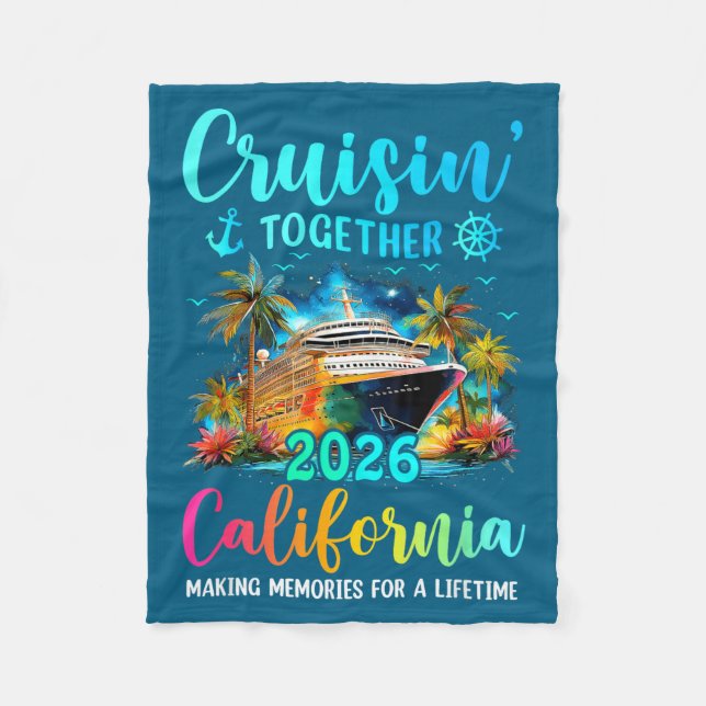 Manta Polar Cruisin' Together California 2026 Family Cruise Va (Anverso)