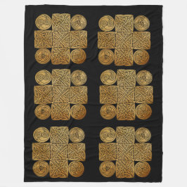 Manta Polar Cruz de Knotwork Celtic