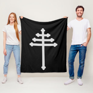 Manta Polar Cruz de la Iglesia Siríaca Católica Maronita Ortod