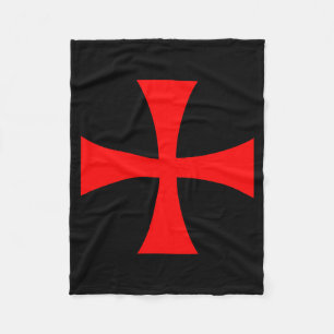 Manta Polar Cruz de los Caballeros Templarios Orden Católica C