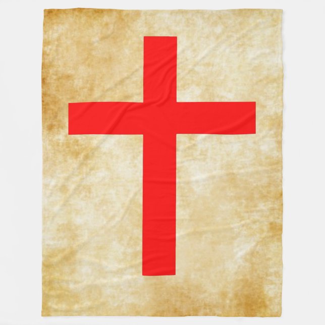 MANTA POLAR CRUZ DEL CRUZADO (Anverso)