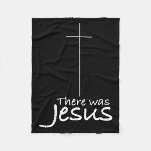 Manta Polar Cruz Jesús Divertido Había Jesús Cristiano Religio
