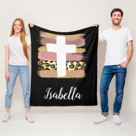 Manta Polar Cruz personalizada