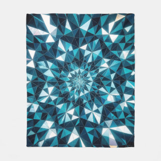 Manta Polar Crystal pattern Ocean Hues Kaleidoscope Pattern