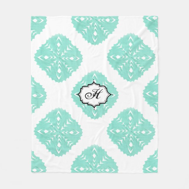 MANTA POLAR CUADRADO ABSTRACTO WYCINANKI (Anverso)