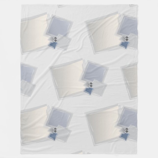 Manta Polar Cuadrados rodando de Fibonacci (Anverso)