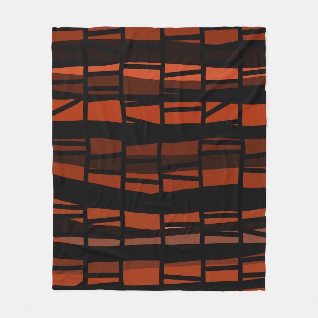 Manta Polar Cuadrícula de lava rota (Anverso)