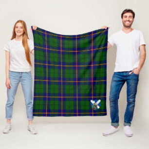 Manta Polar Cuadro Escocés Moderno Carmichael de Scotts