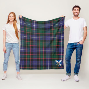 Manta Polar Cuadro Escocés Moderno de Scotts MacRae