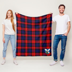 Manta Polar Cuadro Escocés Moderno Tartán de Scotts MacLachlan