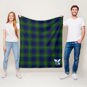 Manta Polar Cuadro Escocés Moderno Tartán de Scotts Marjoriban