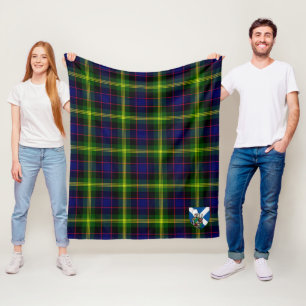 Manta Polar Cuadro Escocés Moderno Tartán de Scotts Watson