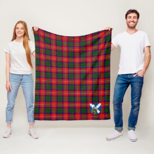 Manta Polar Cuadro Escocés Tartán de Belshes de Scotts