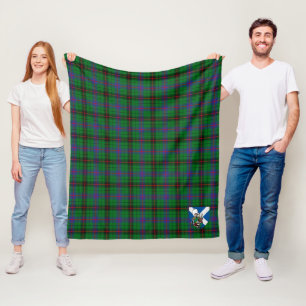 Manta Polar Cuadro Escocés Tartán de Scotts Davidson