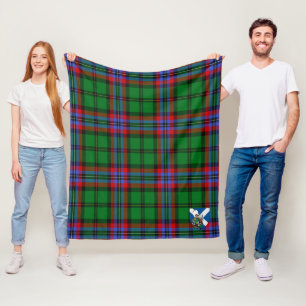 Manta Polar Cuadro Escocés Tartán de Scotts McGeachie